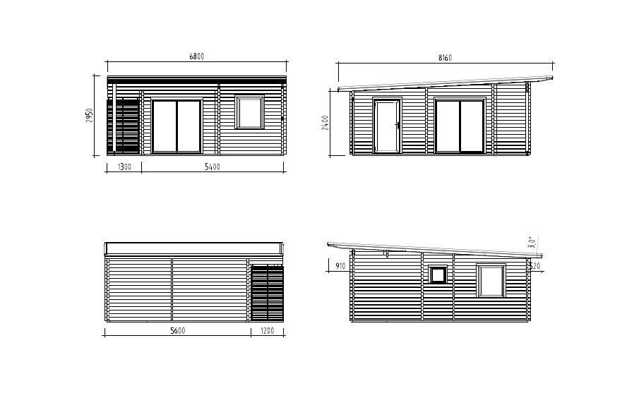 Palmako Cecilia gjestehytte 30,0 m²
