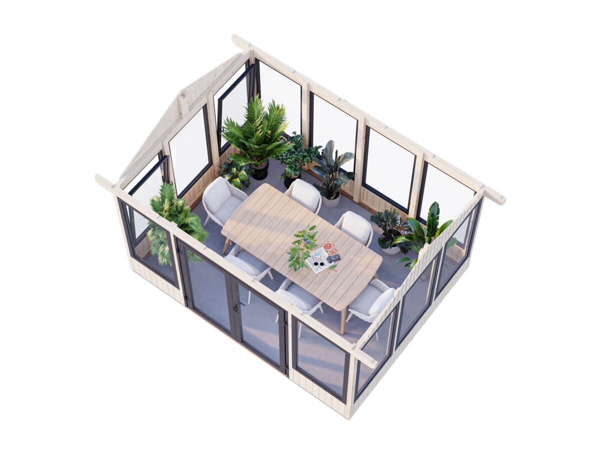 Palmako Isabella hagestue 10,9 m²