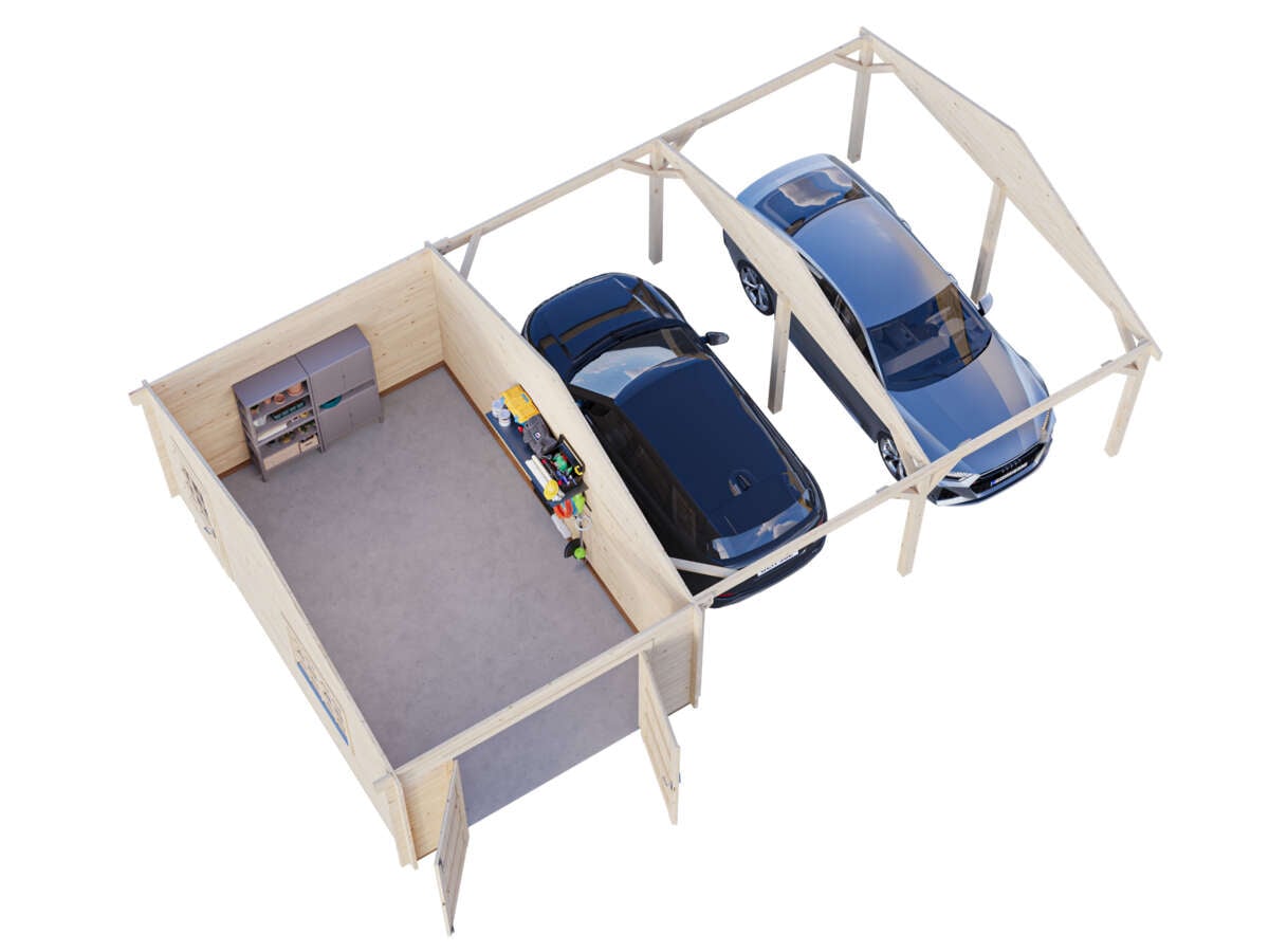 Palmako Roger maxi-bod 19,0+33,2 m²
