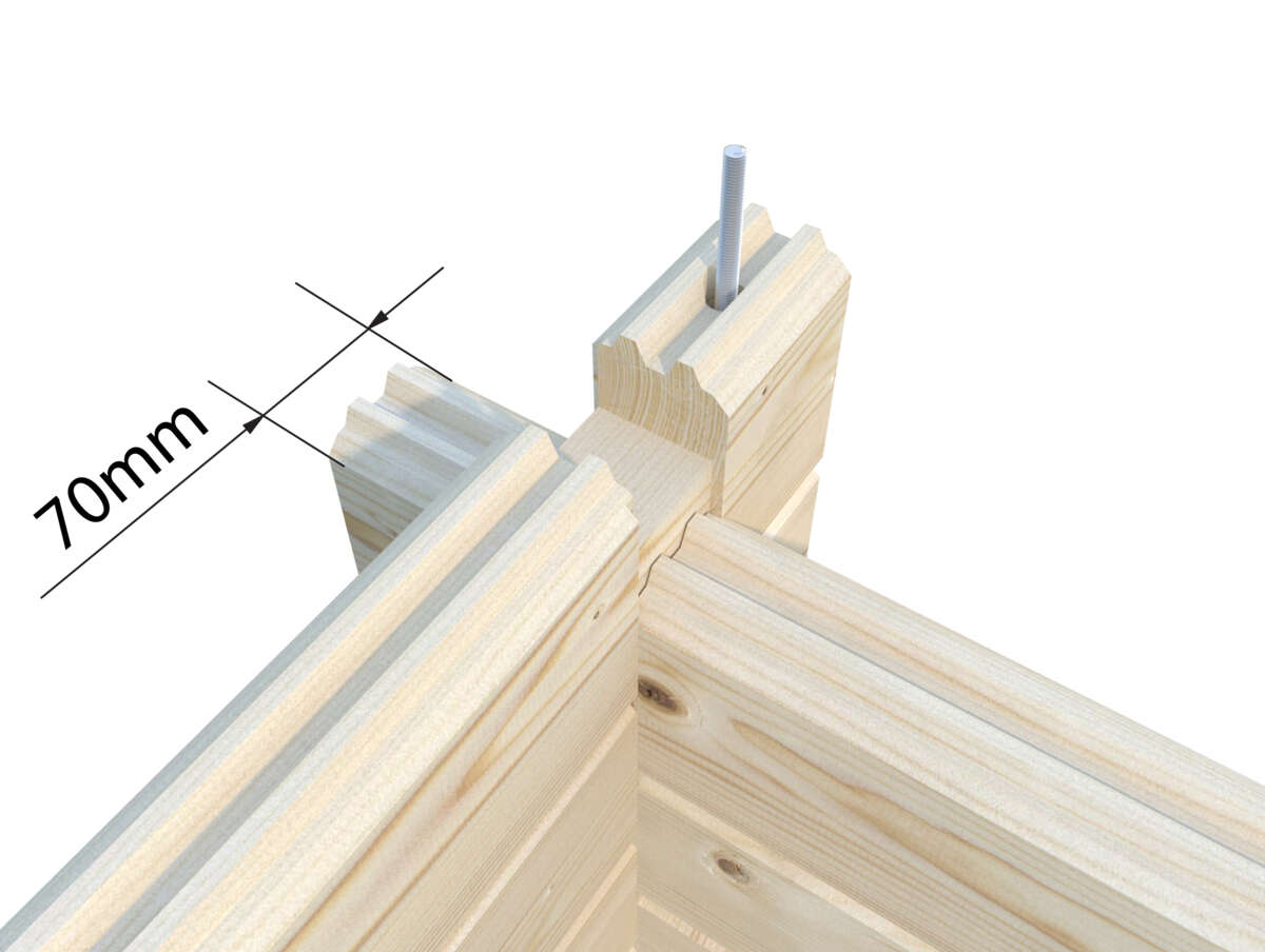 Palmako Cecilia gjestehytte 14,2 m²