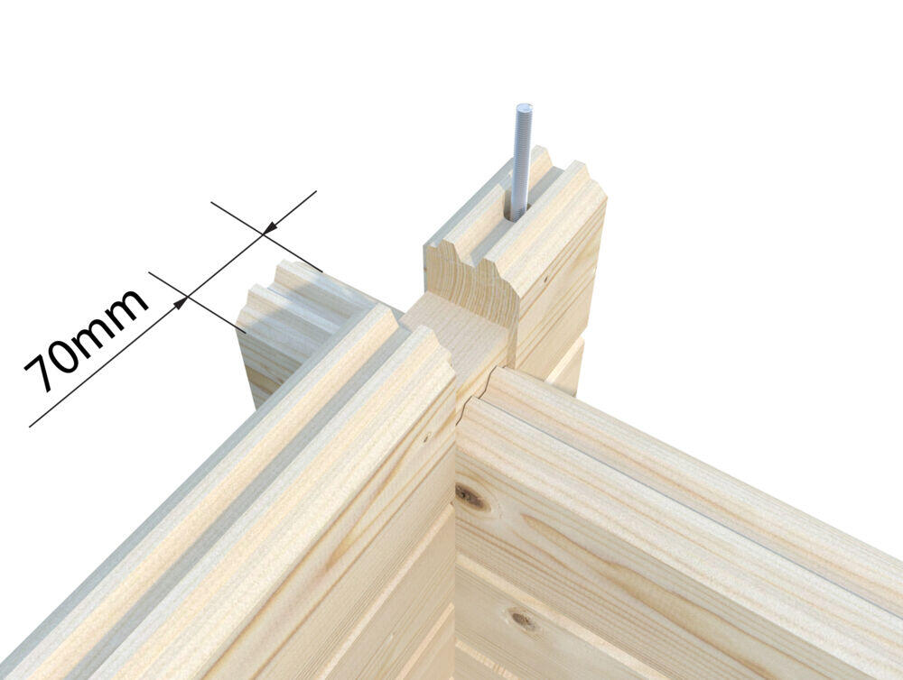 Palmako Cecilia gjestehytte 21,8 m²