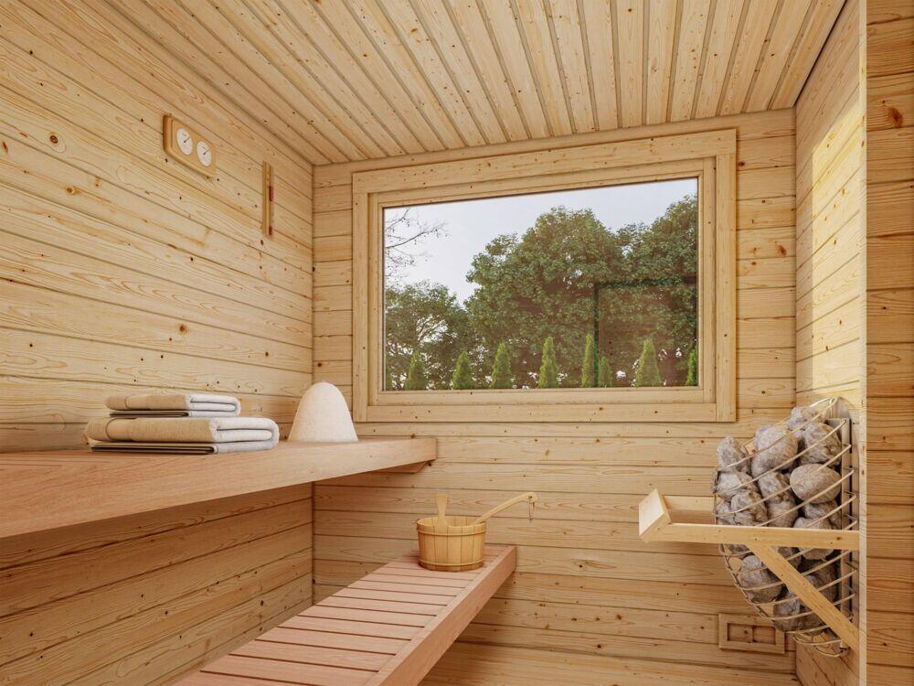 Palmako Sanna badstue 11,5 m²