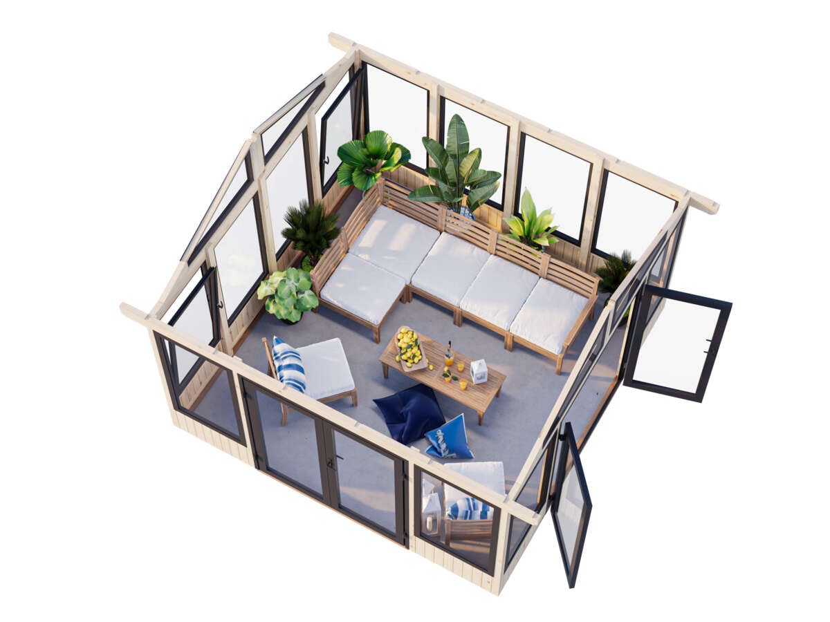 Palmako Isabella hagestue 14,7 m²