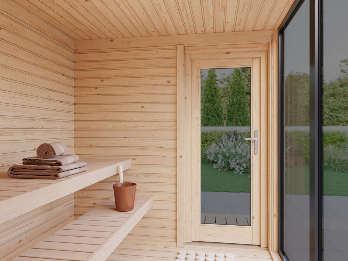 Palmako Sarah badstue 3,8+2,1 m²