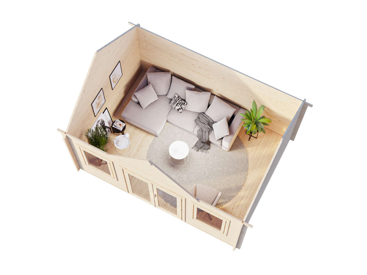 Palmako Claudia hagestue 14,2 m²