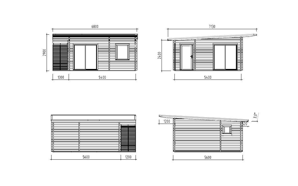Palmako Cecilia gjestehytte 27,2 m²