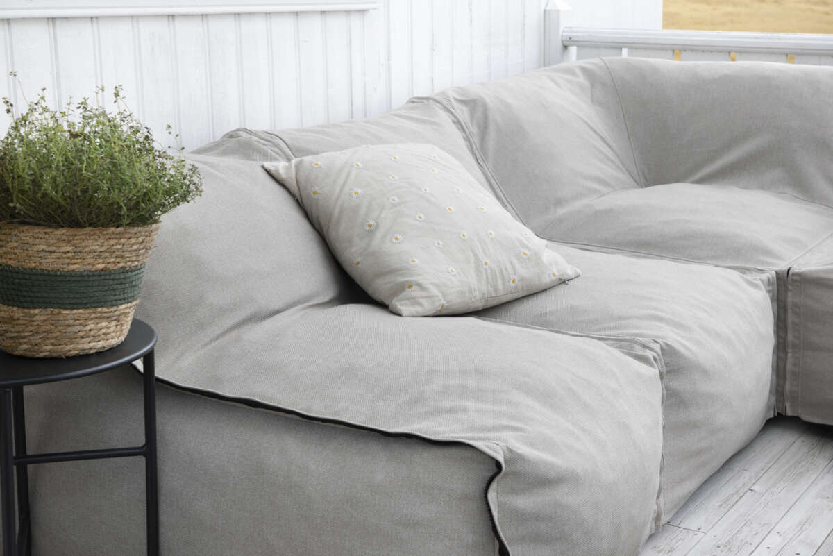 Bohem Lista hjørne modul med glidelås