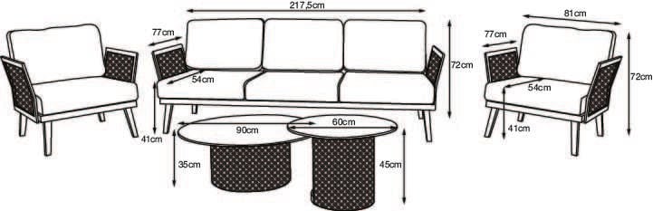 Bohem Ullern sofagruppe