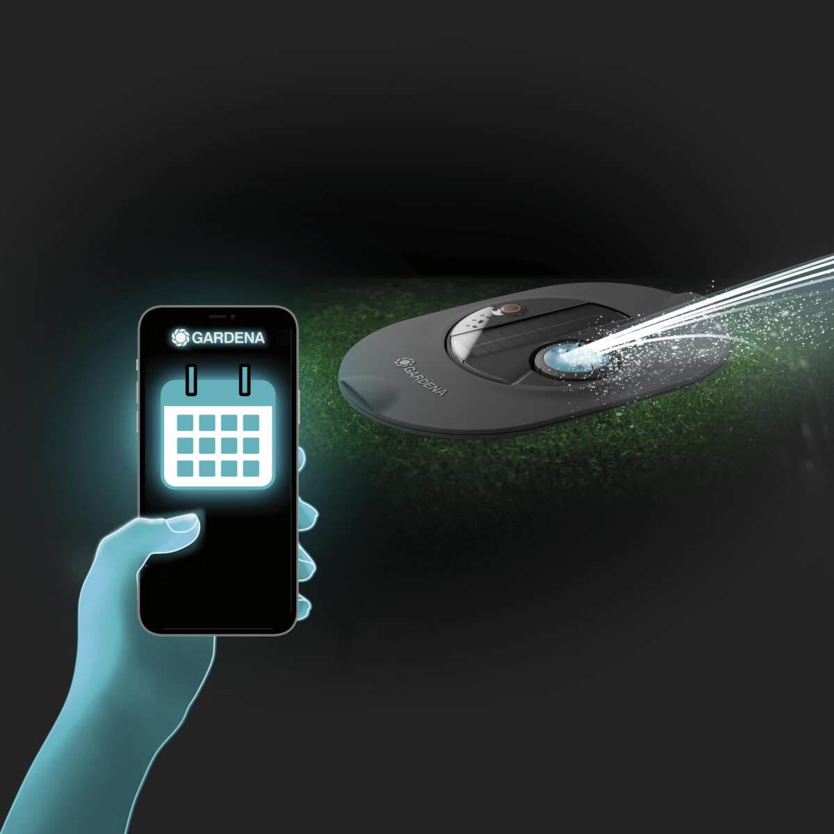 GARDENA AquaPrecise solcelle vanningssystem