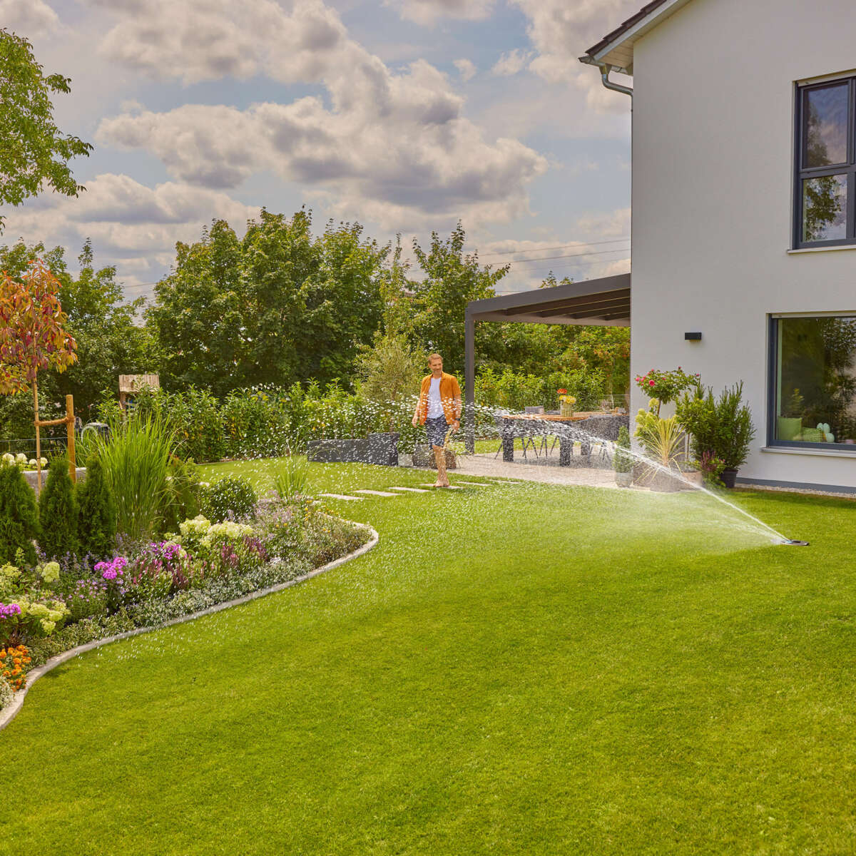 GARDENA AquaPrecise solcelle vanningssystem