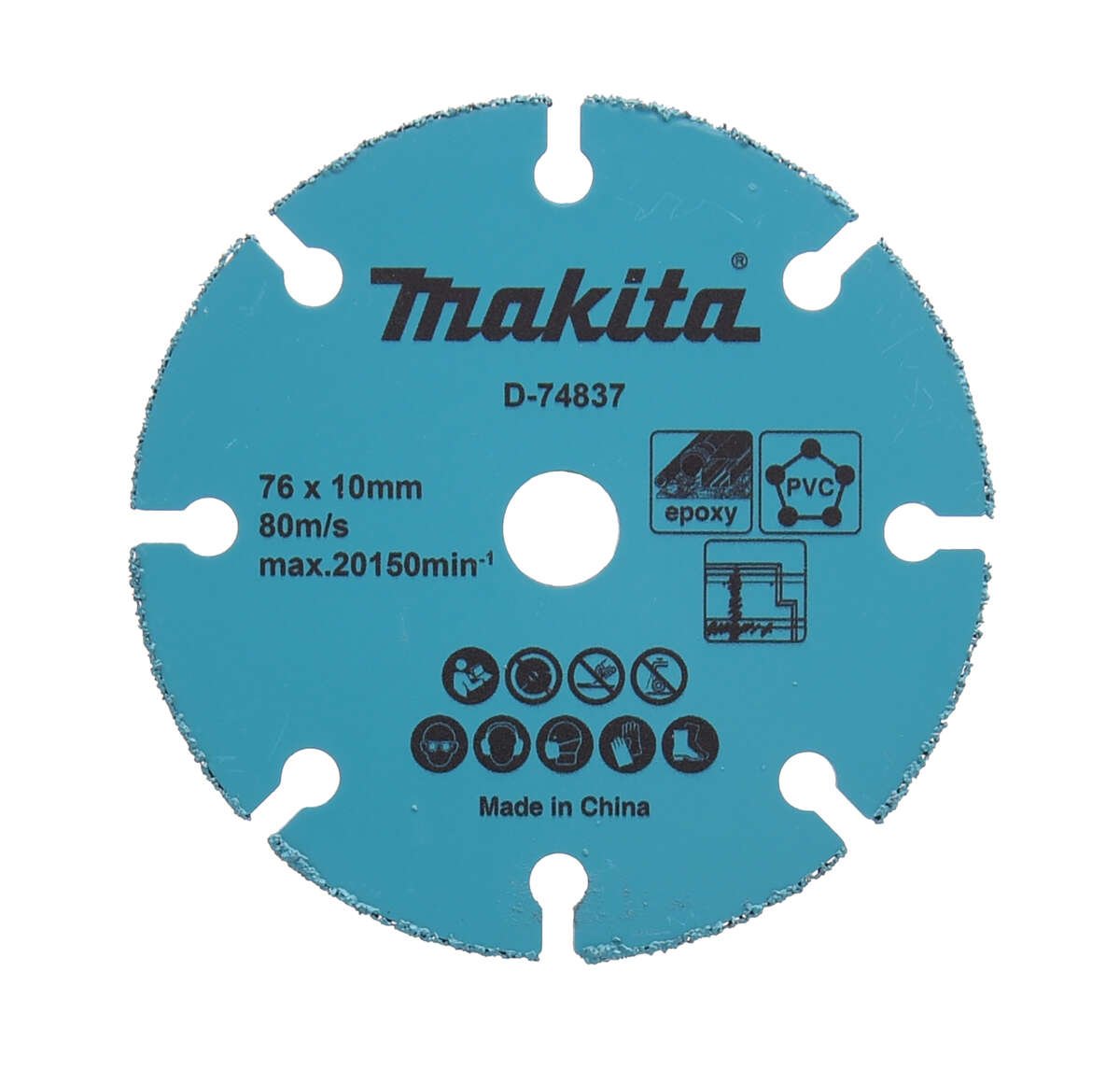 Makita D-74837 Tungsten Karbid Multi 76x10 mm kappskive