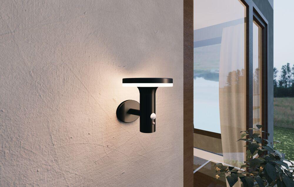 Solcelle Cambridge LED vegglys