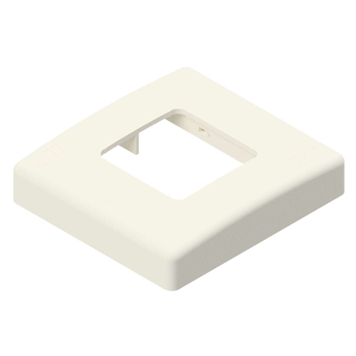 IDT Frame fotplatedeksel hvit