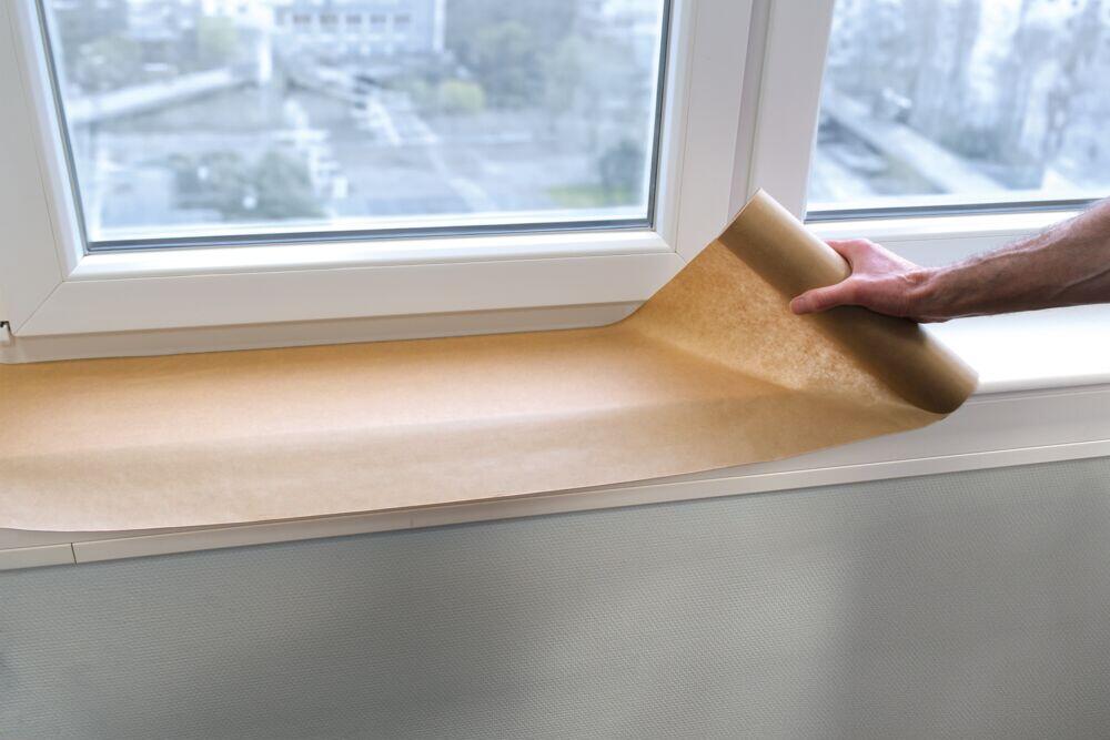 Selvklebende maskingspapir 50 meter