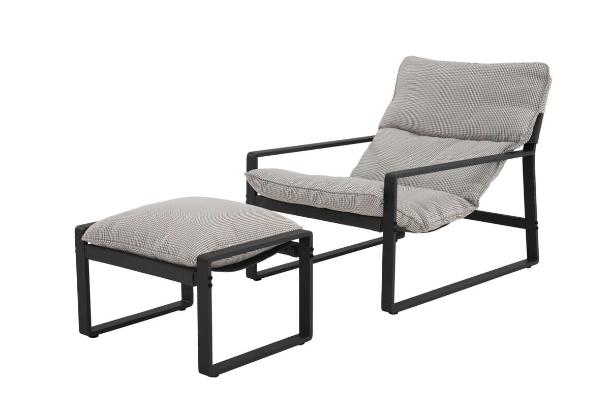 Bohem Vigra stol og fotskammel