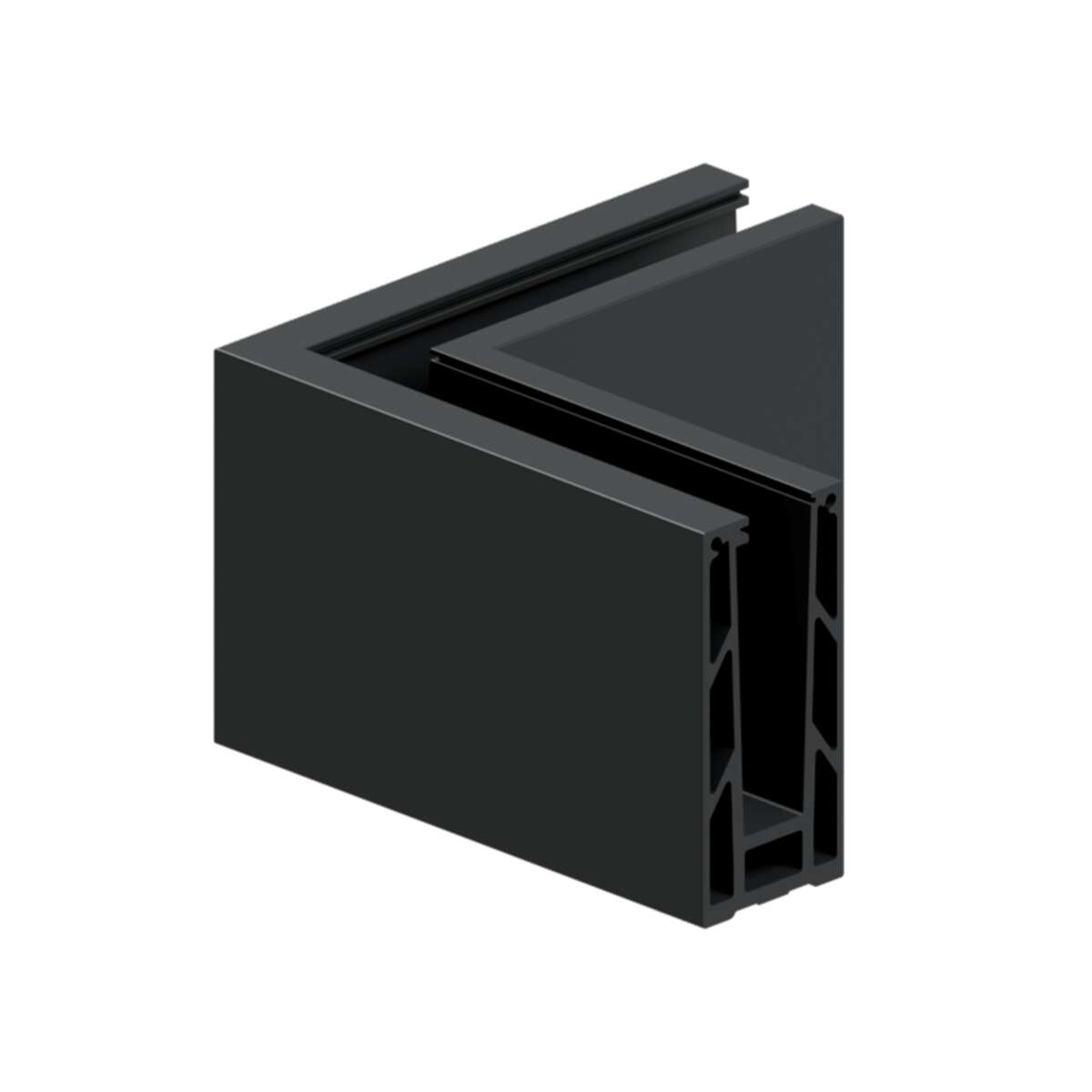 IDT Pure bunnprofil toppmontert innvendig hjørne