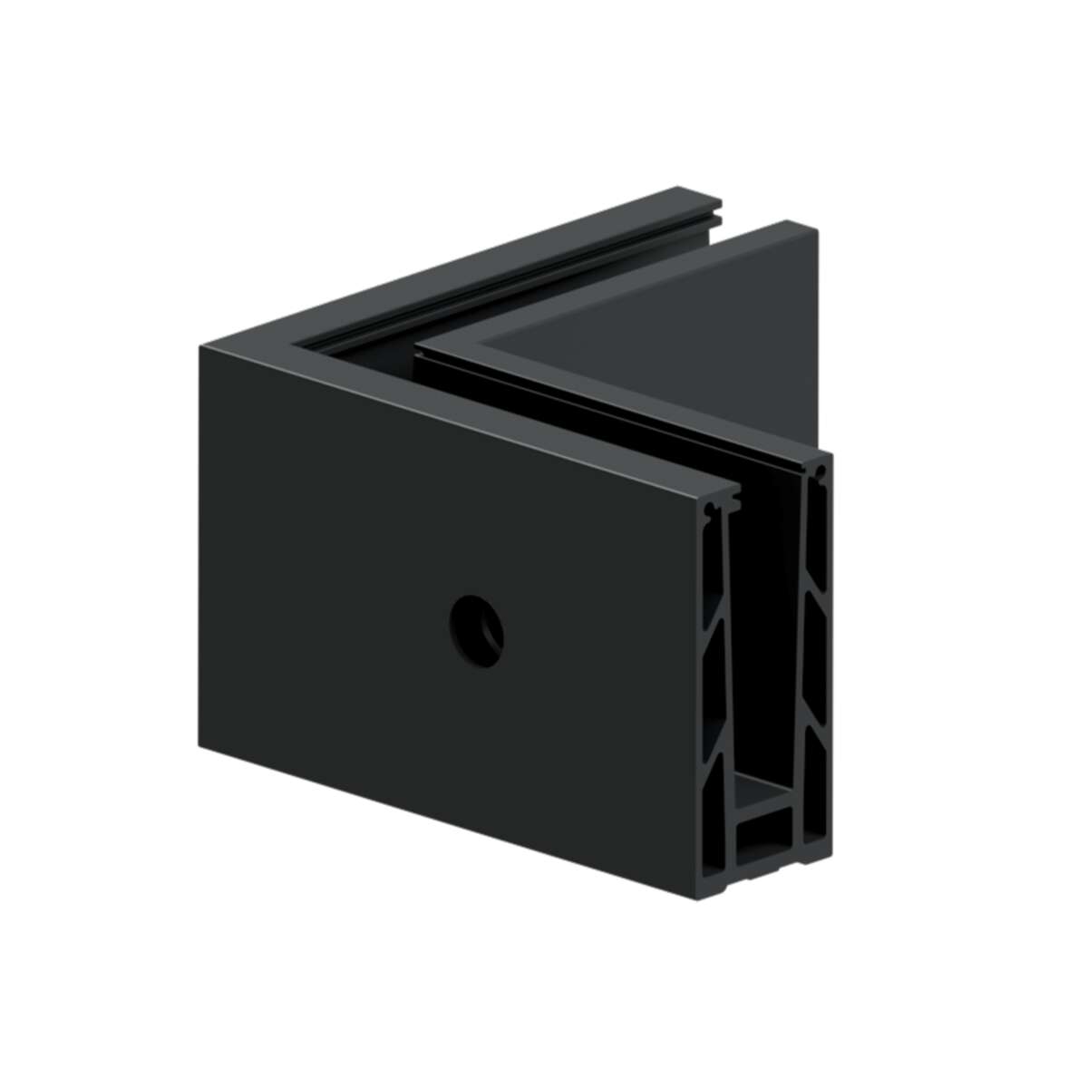 IDT Pure bunnprofil sidemontert innvendig hjørne