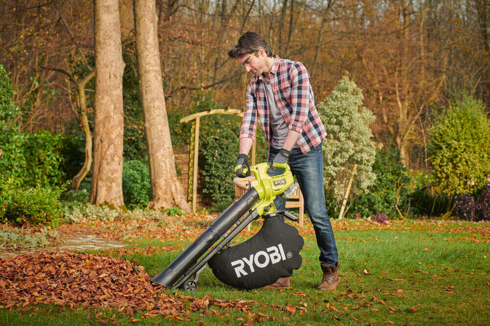 Ryobi RY18BVXA-0 18V hagerydder u/batteri