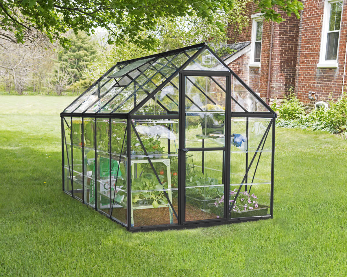 Palram - Canopia Harmony grå drivhus 5,7 m²