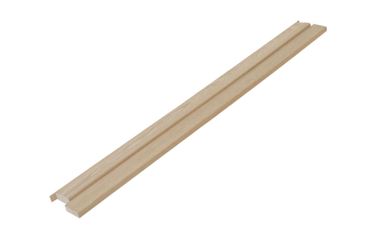 Harmonie terskel 22 mm hvitlasert eik