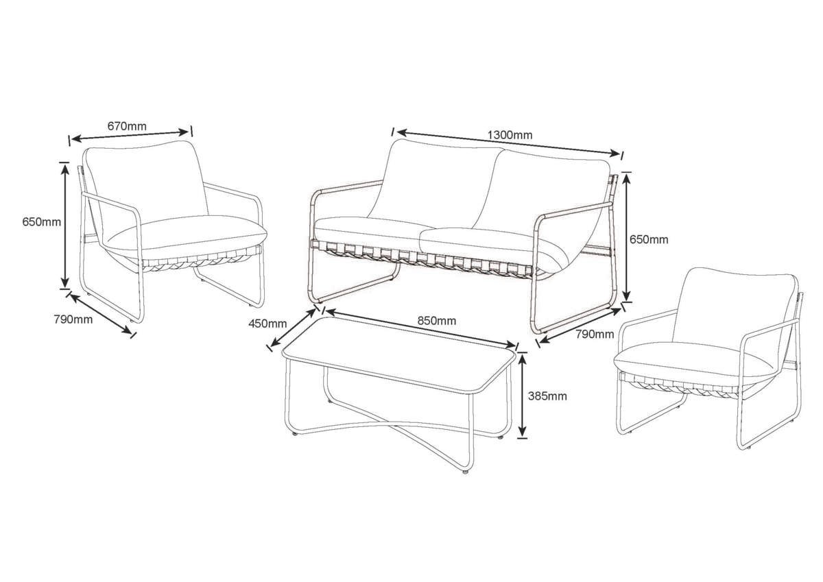 Bohem Dale sofagruppe