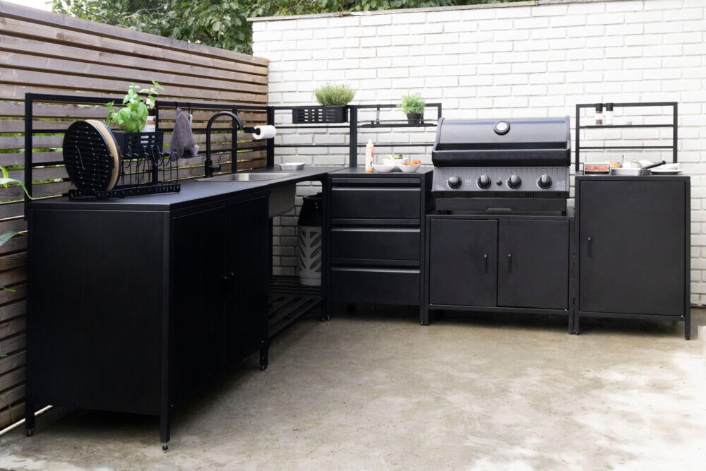 FCC utekjøkken modul 6 skuffeseksjon