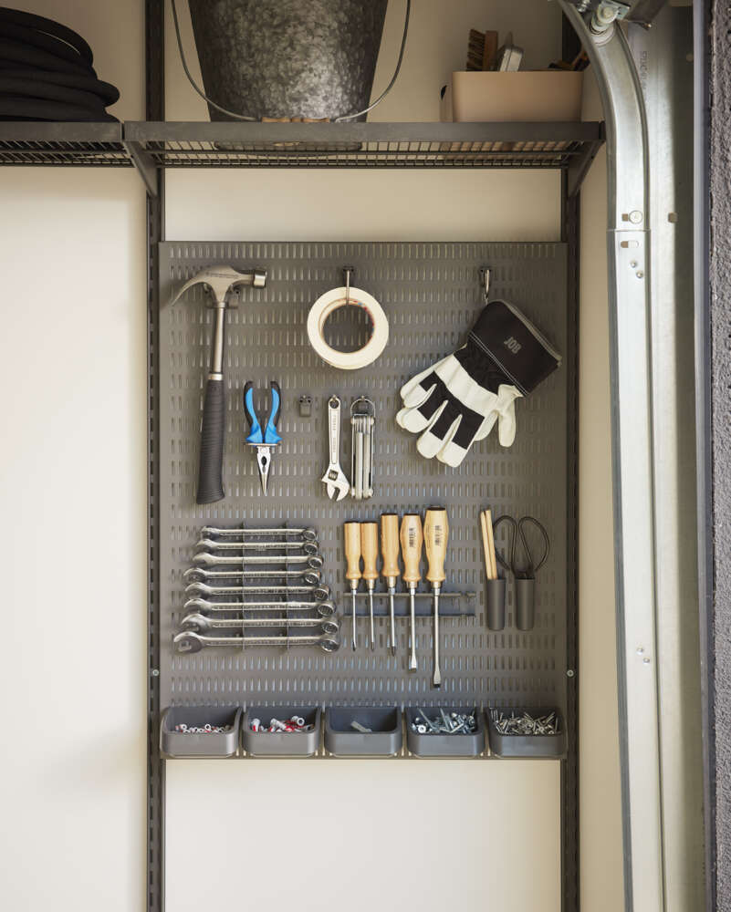 Elfa Garage kroksett 17 deler