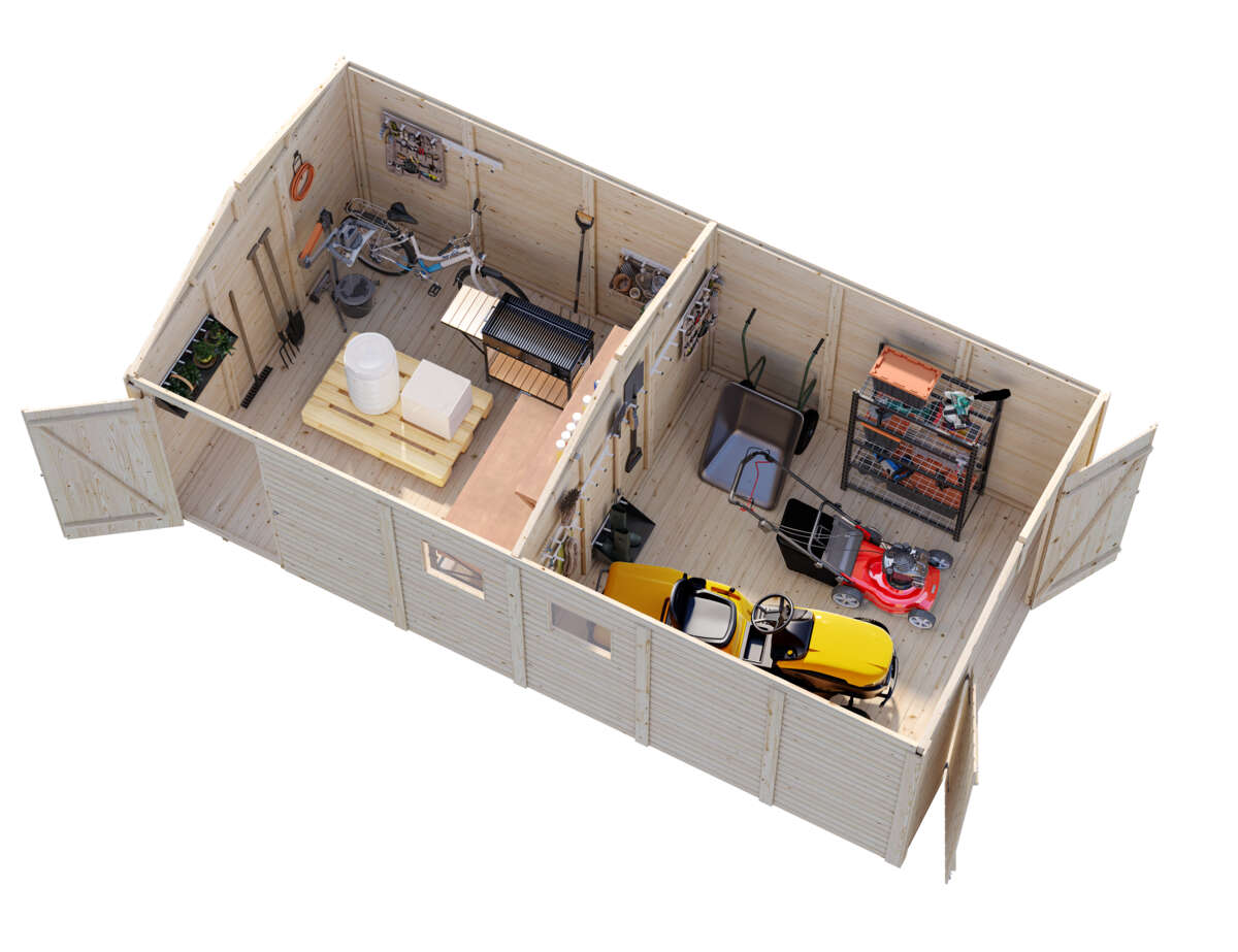 Palmako Dan redskapsbod 14,7 m²