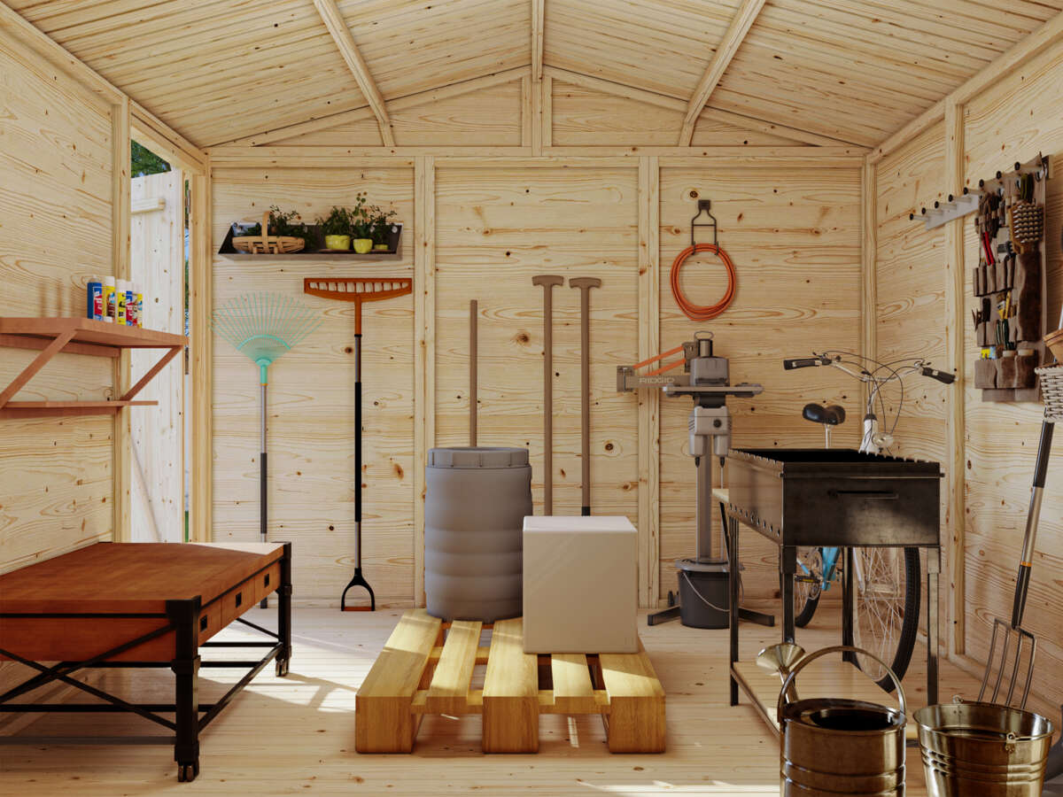 Palmako Dan redskapsbod 14,7 m²