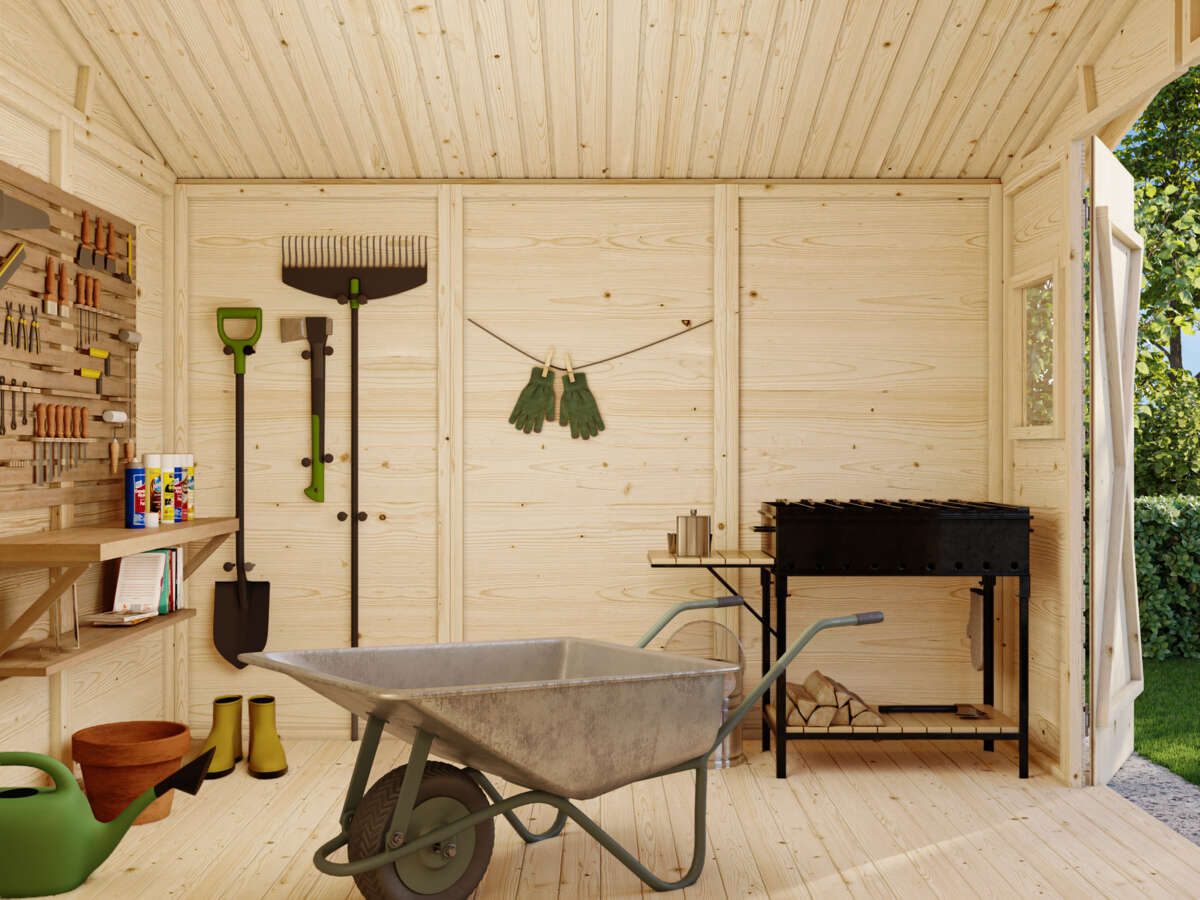 Palmako Dan redskapsbod 7,5 m²