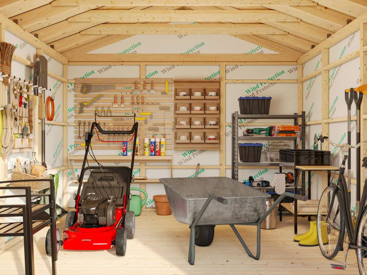 Palmako Martin redskapsbod 13,6 m2