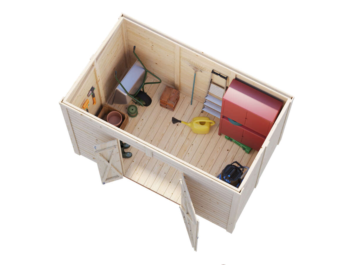 Palmako Leif redskapsbod 4,5 m2