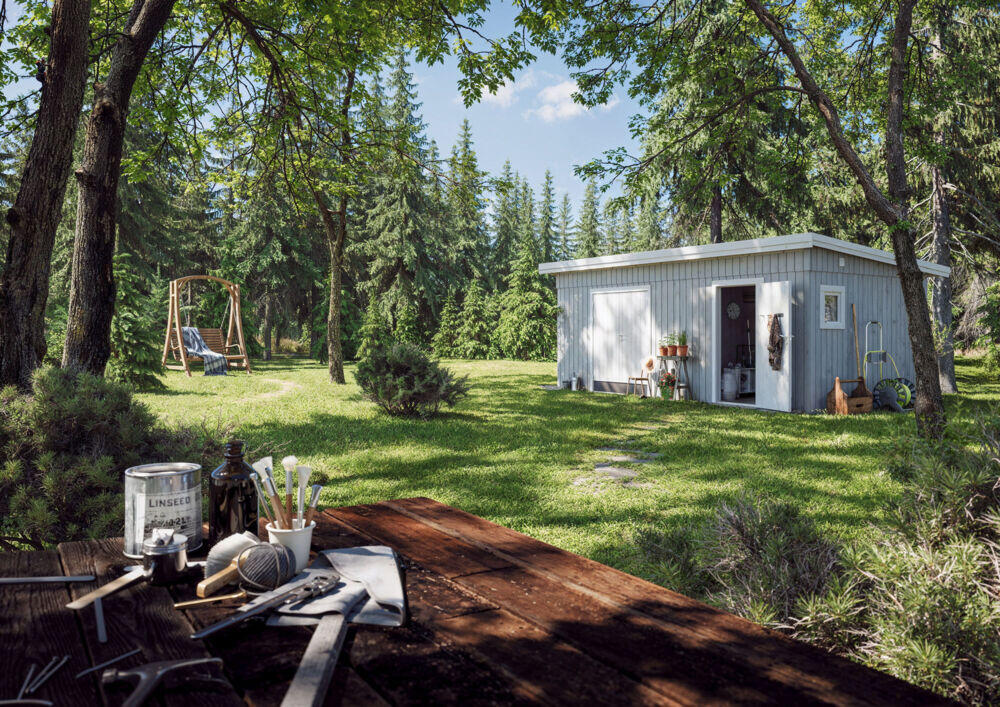 Palmako Kalle redskapsbod 16,9 m2