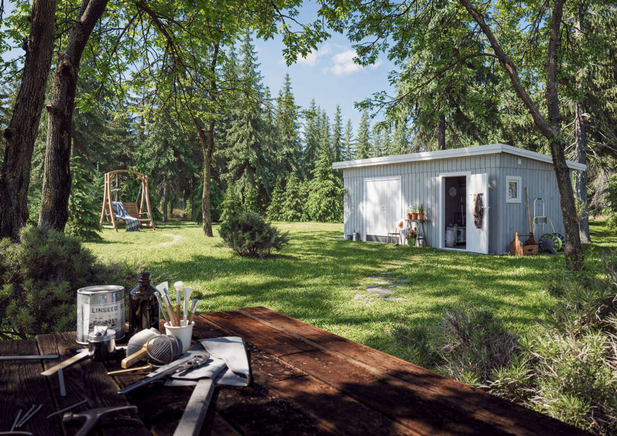 Palmako Kalle redskapsbod 16,9 m2