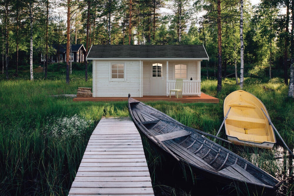 Palmako Hytte Sandra 21,5+3,7 m2