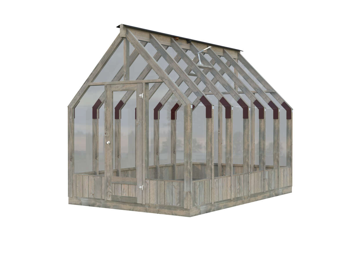 Palmako Emilia veksthus/hagestue 8,2 m²