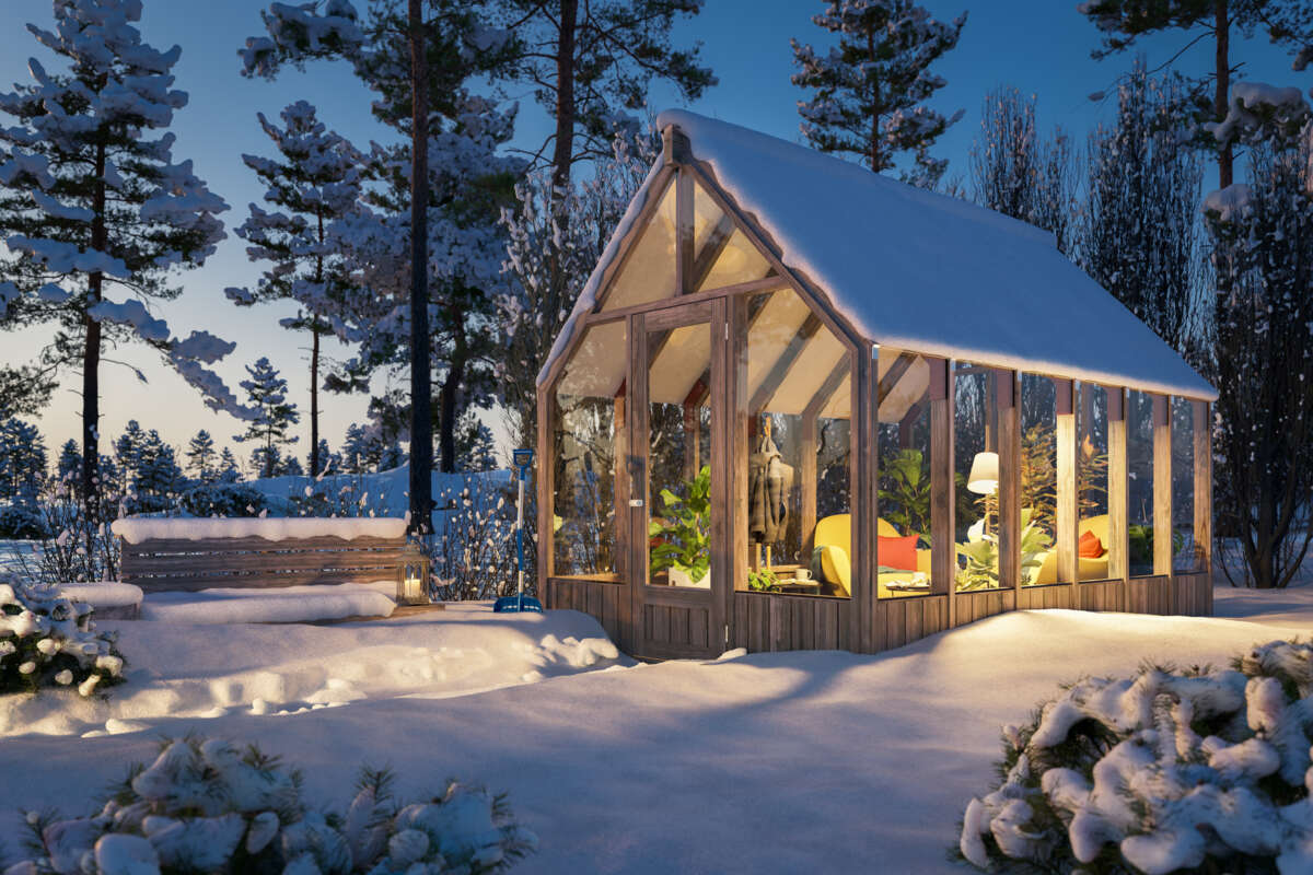 Palmako Emilia veksthus/hagestue 8,2 m²