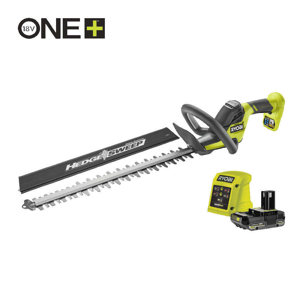 Ryobi ONE+ RY18HT45A-125 hekksaks m/batteri