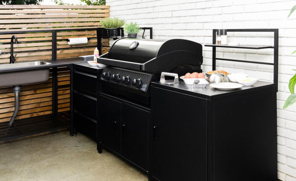 FCC utekjøkken modul 6 skuffeseksjon