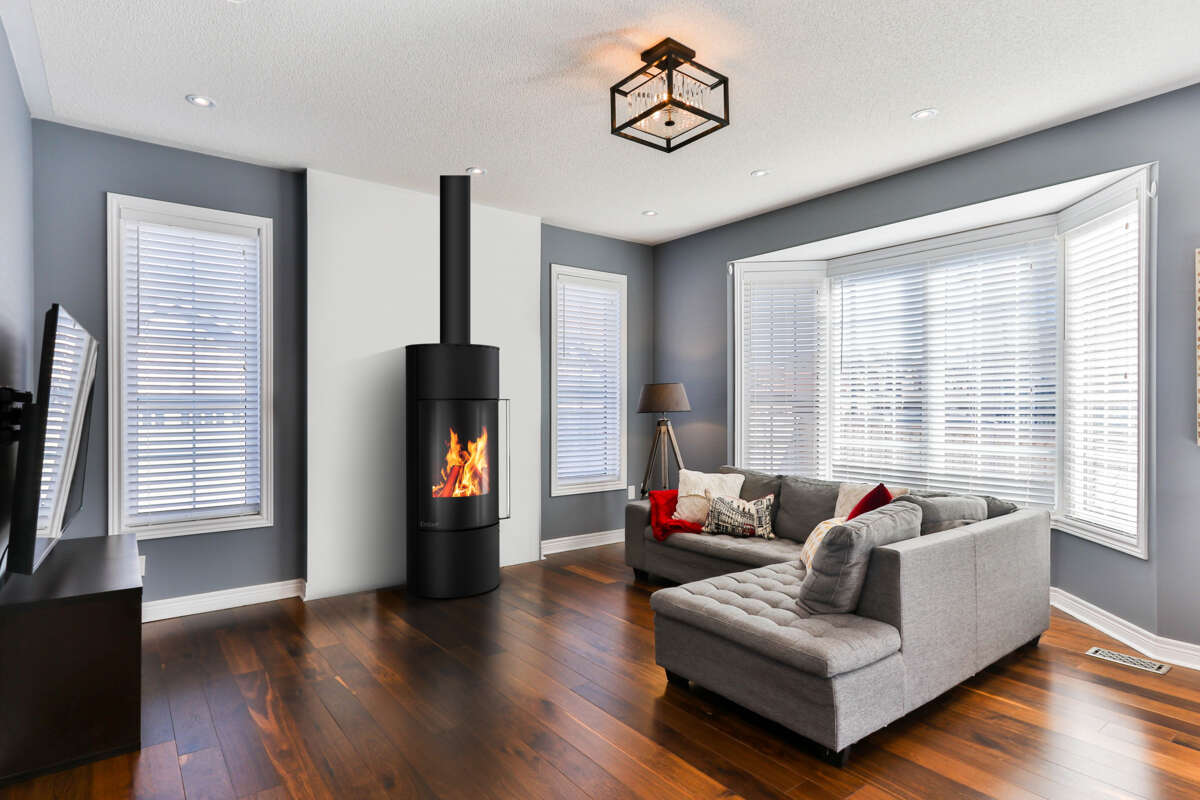 Ember F11 FG rund peisovn