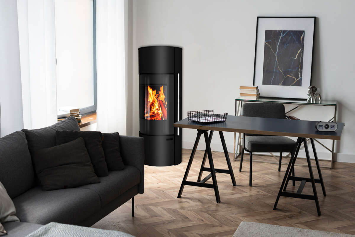 Ember F11 FG rund peisovn