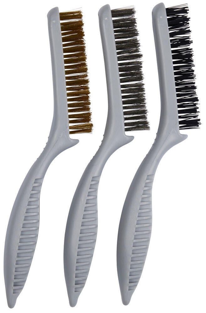 Infra stålbørstesett 3 deler