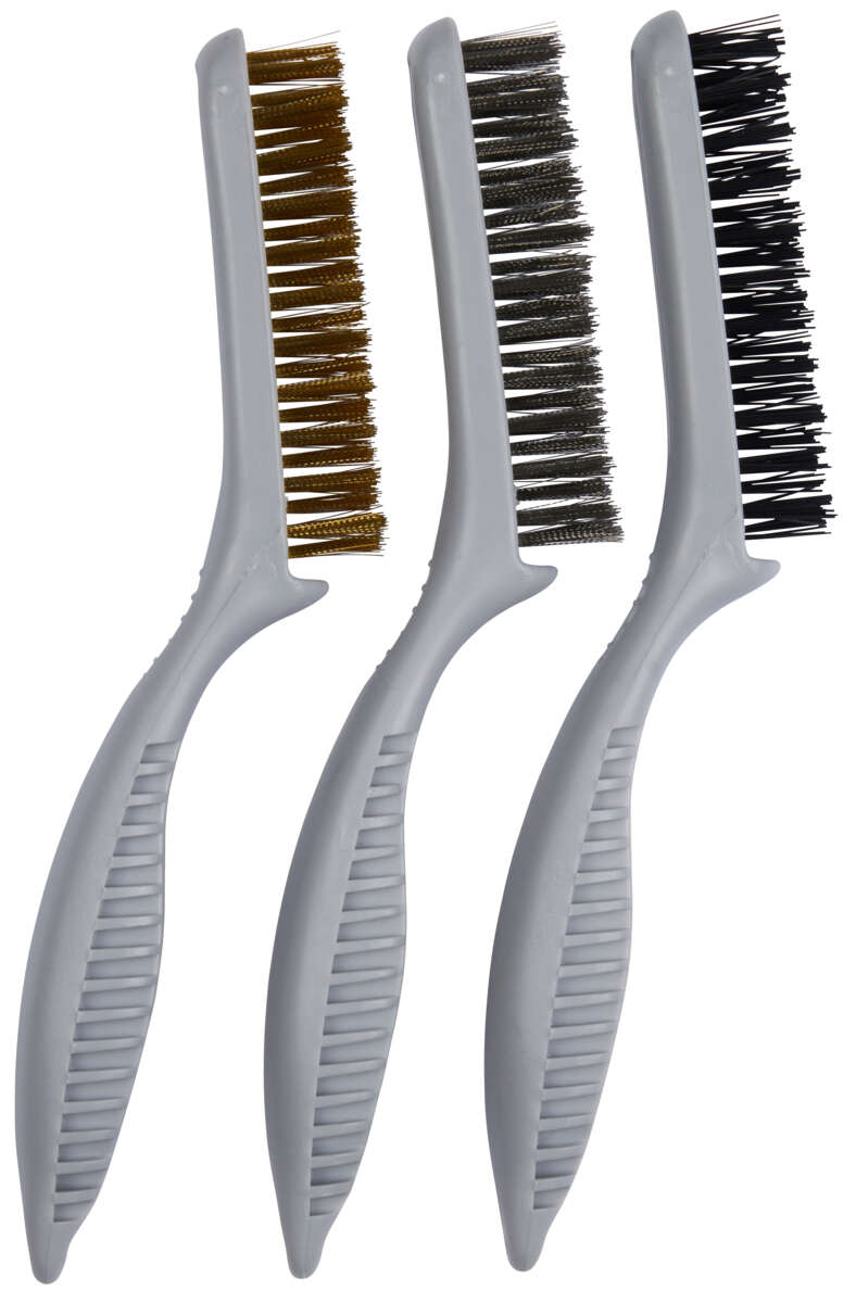 Infra stålbørstesett 3 deler