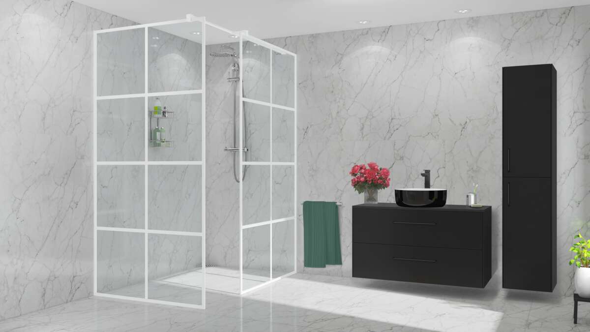 Duxa Cube dusjvegger