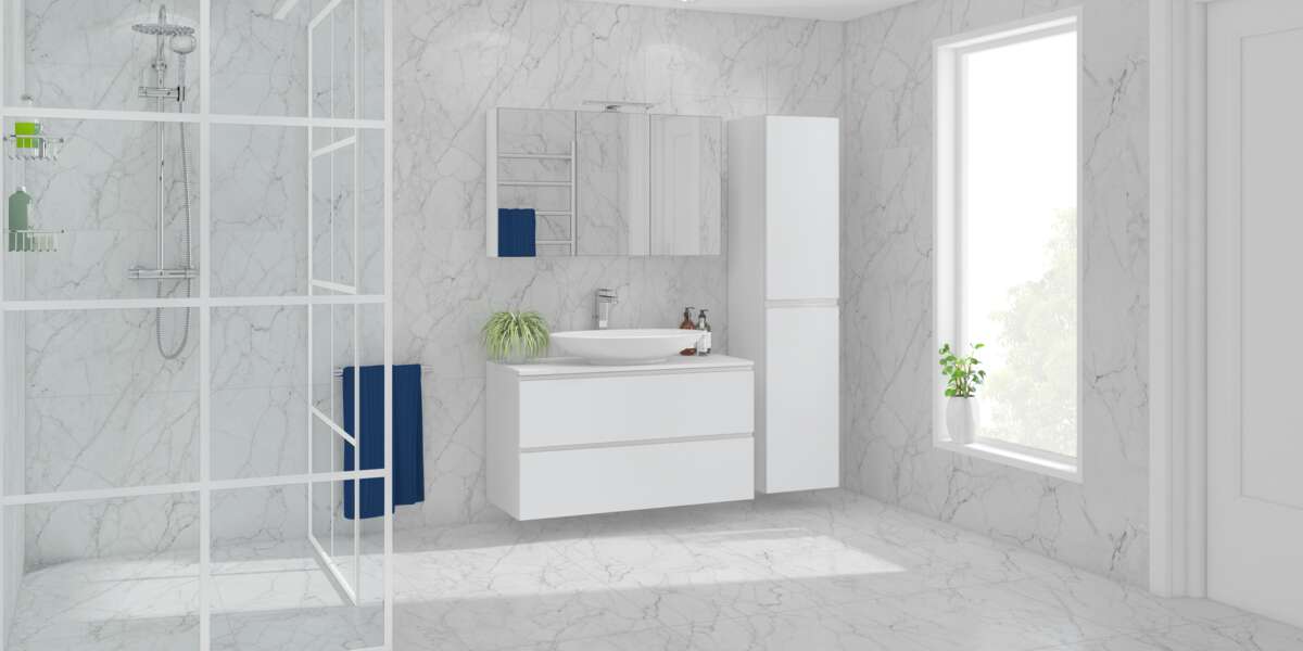 Duxa Cube dusjvegger