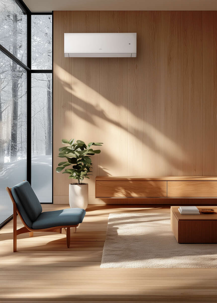 Wilfa Nordkapp 30 varmepumpe 5400W, ferdig montert