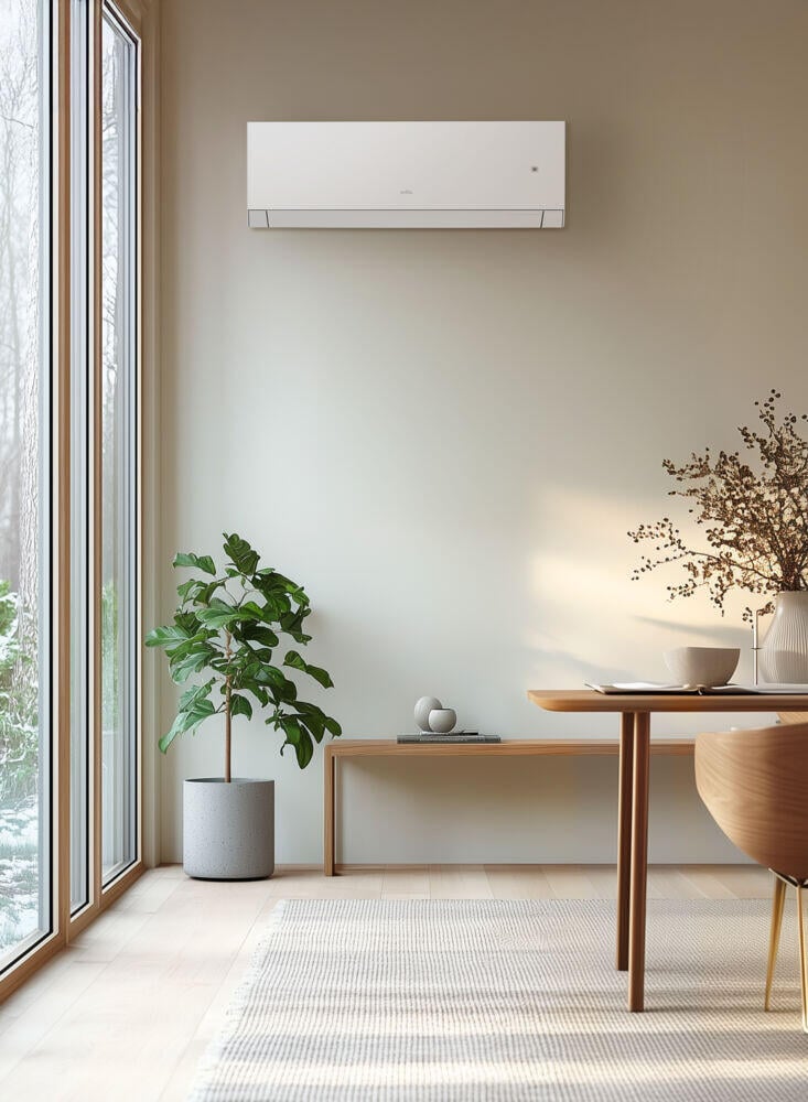 Wilfa Nordkapp 30 varmepumpe 5400W, ferdig montert