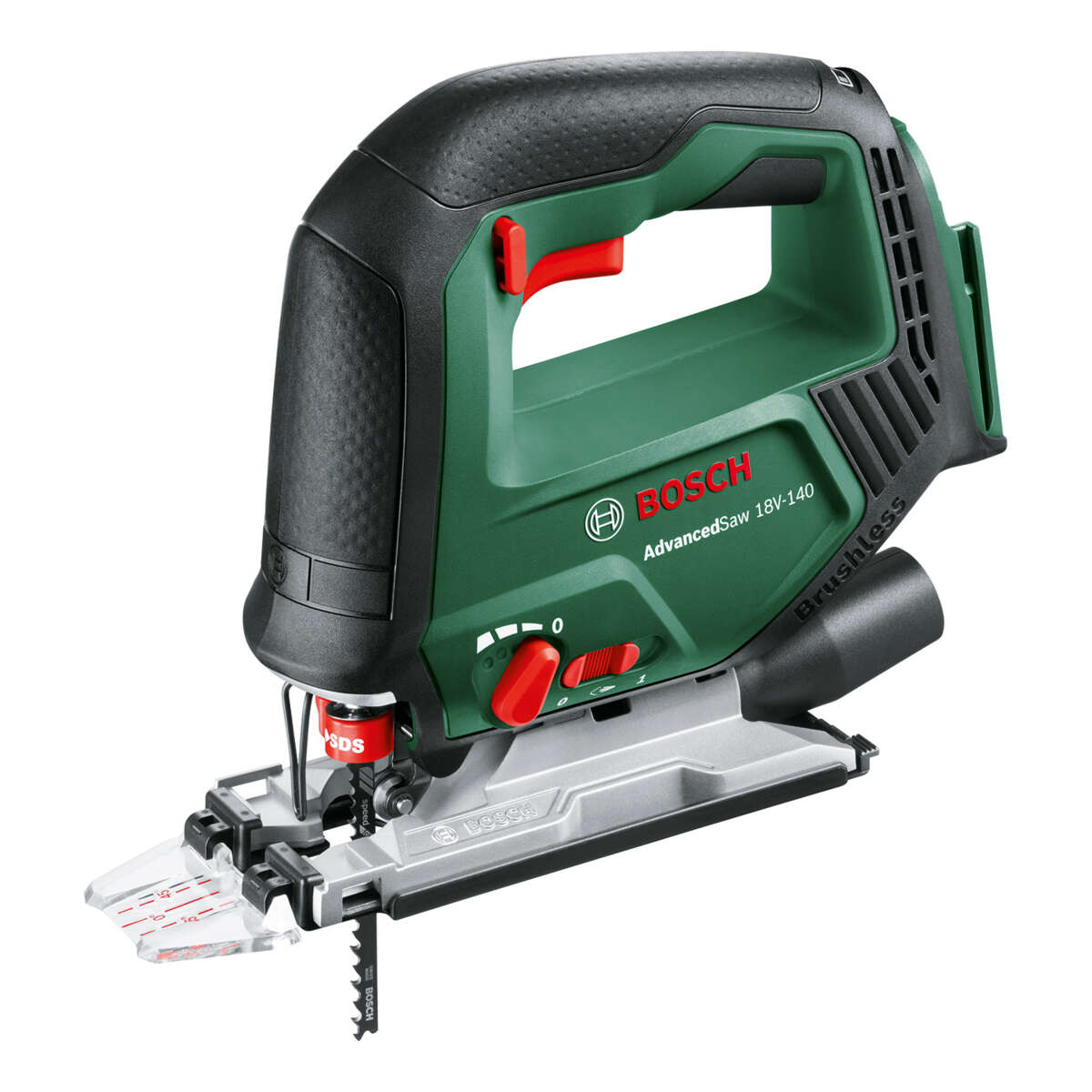 Bosch AdvancedSaw 18V-140 stikksag u/batteri og lader