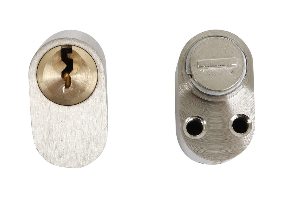 Home>it oval låssylinder med 3 nøkler 2-pk