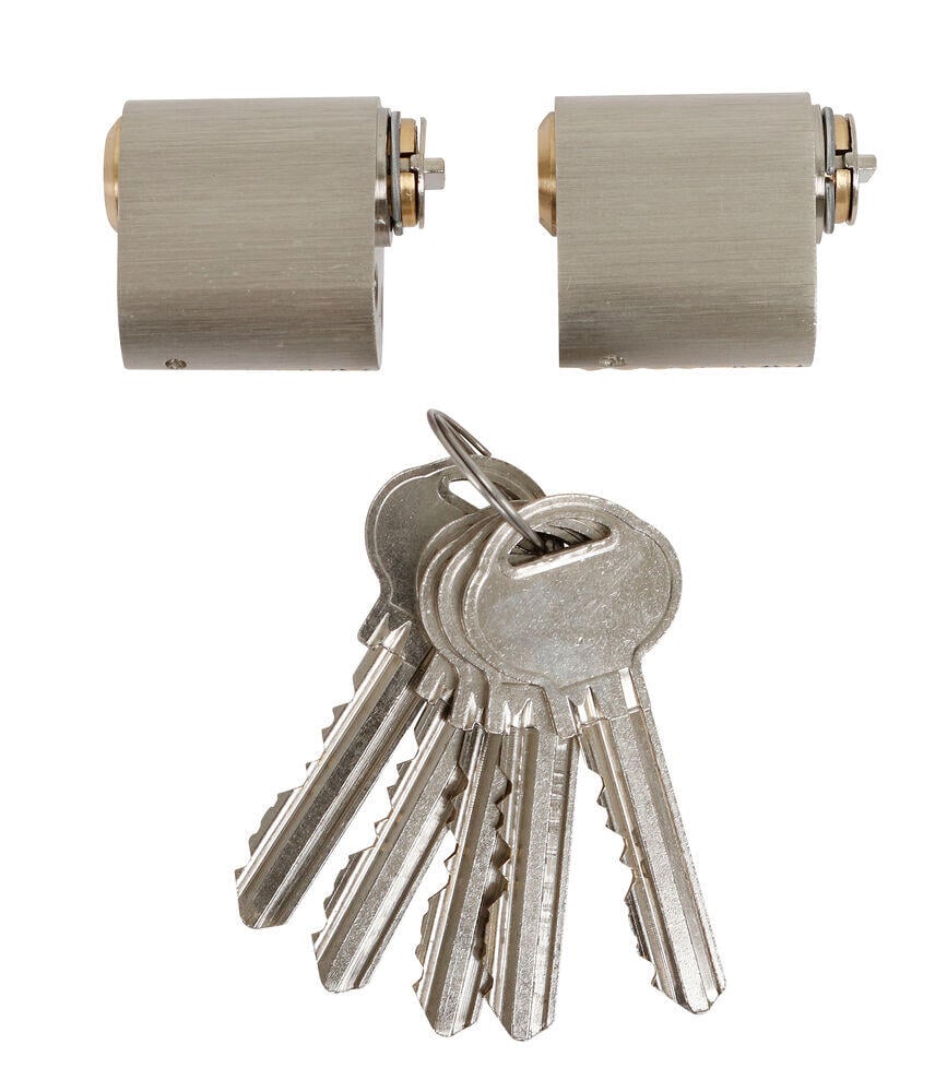Home>it oval låssylinder med 3 nøkler 2-pk